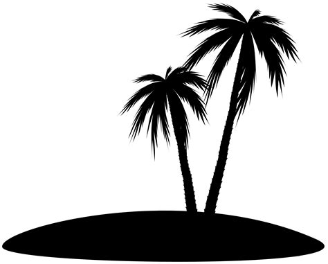 palm tree silhouette|palm tree silhouette simple.